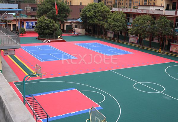 懸浮拼裝地板，懸浮拼裝運動地板，